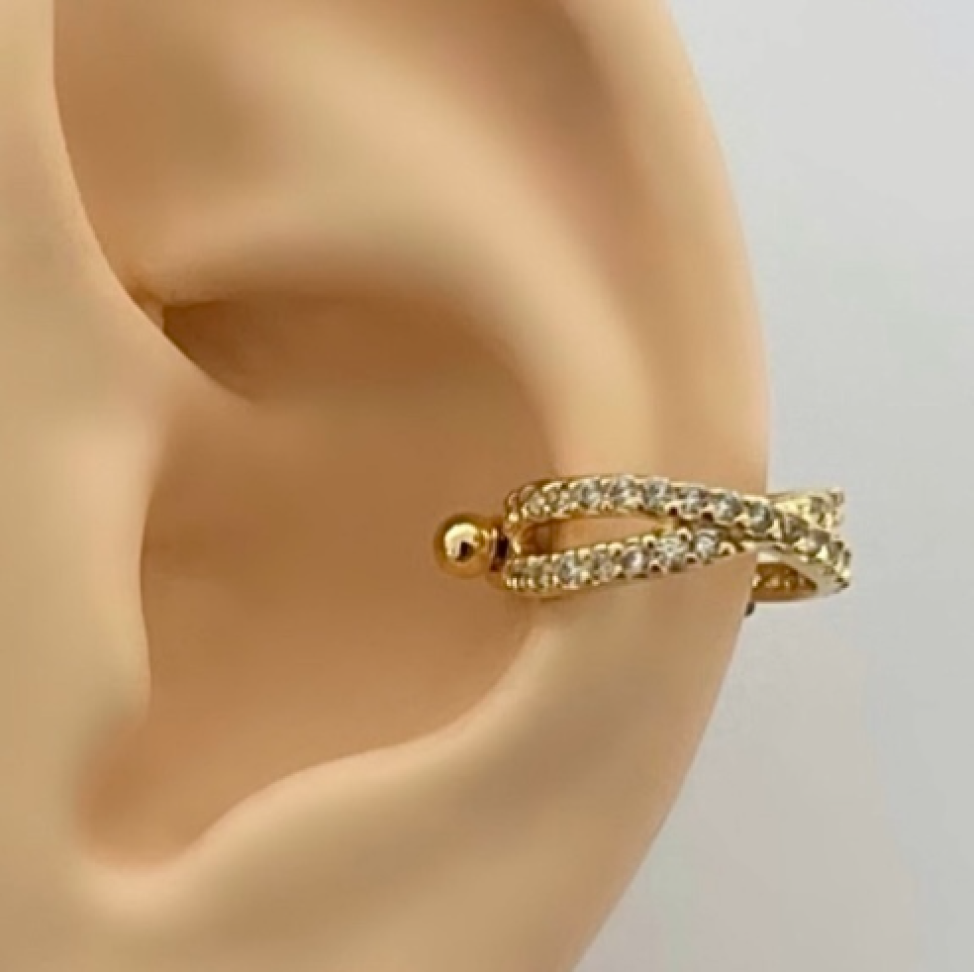 Piercing Conch X Zircônias