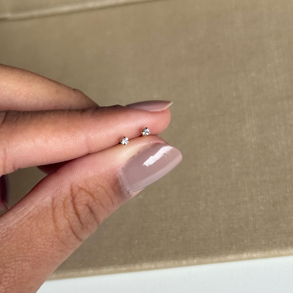 Brinco Ponto de Luz | 2mm