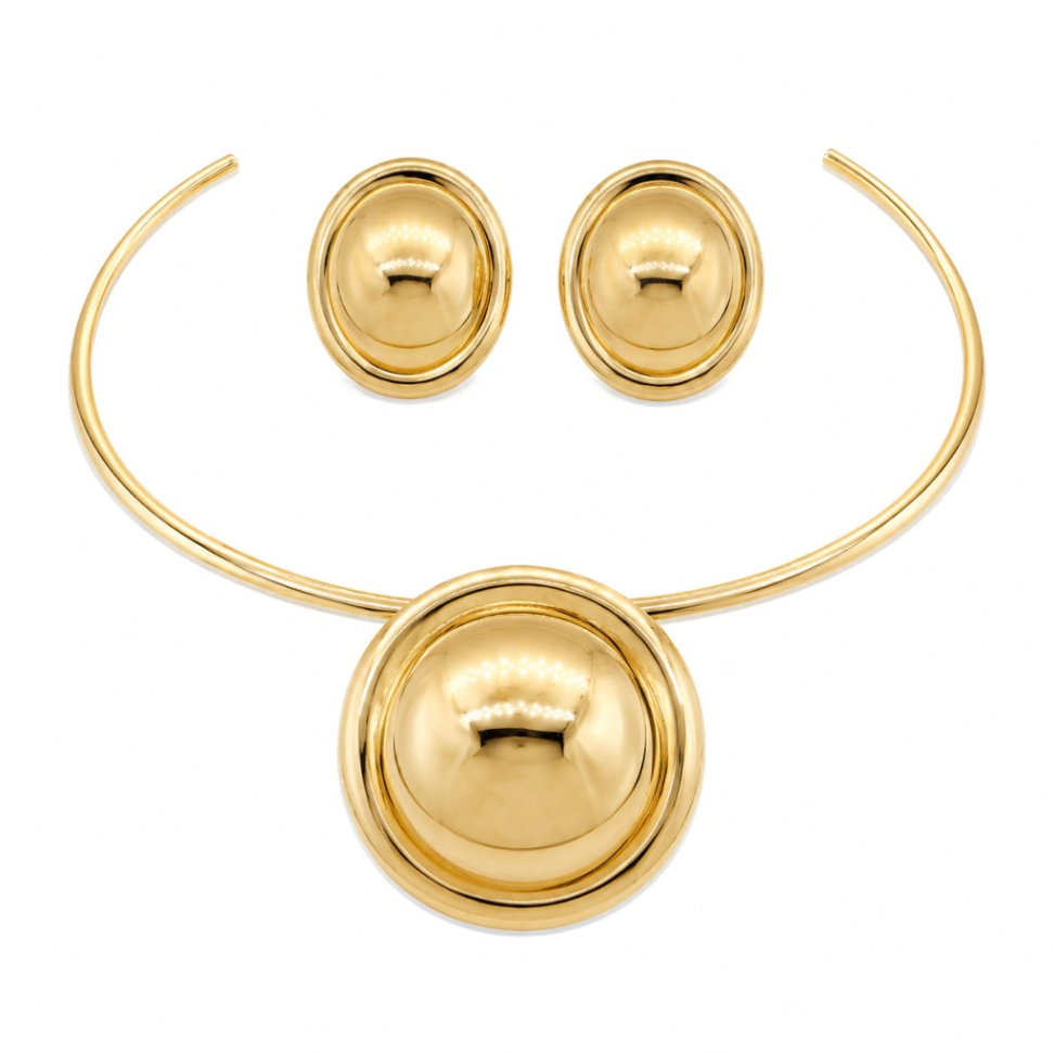 Conjunto Aro Botão Maxi
