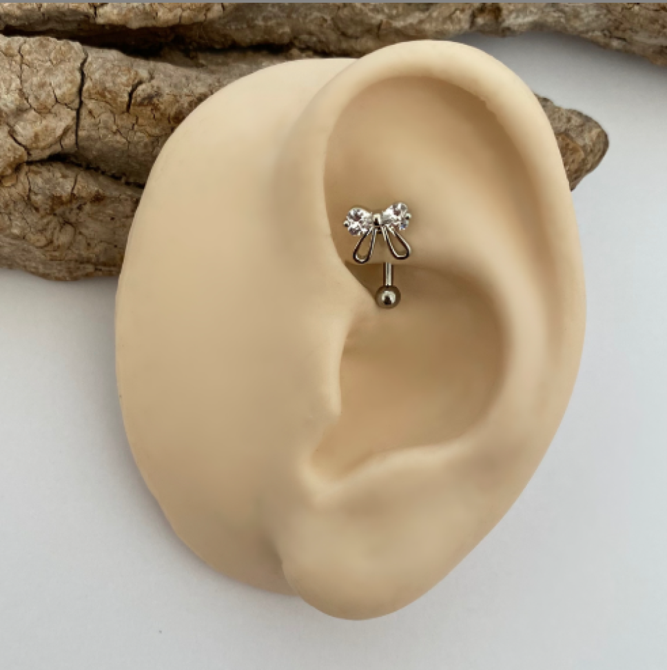 Piercing Barbell Adorno Laço