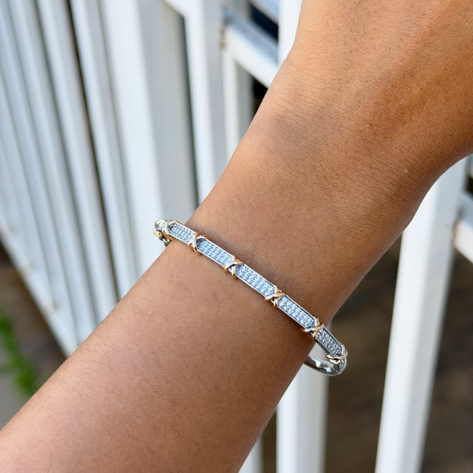 Bracelete Inspiração TF Micro Zircônias - #4
