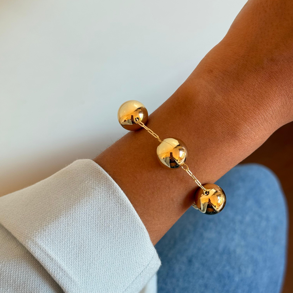 Pulseira Esferas Maxi