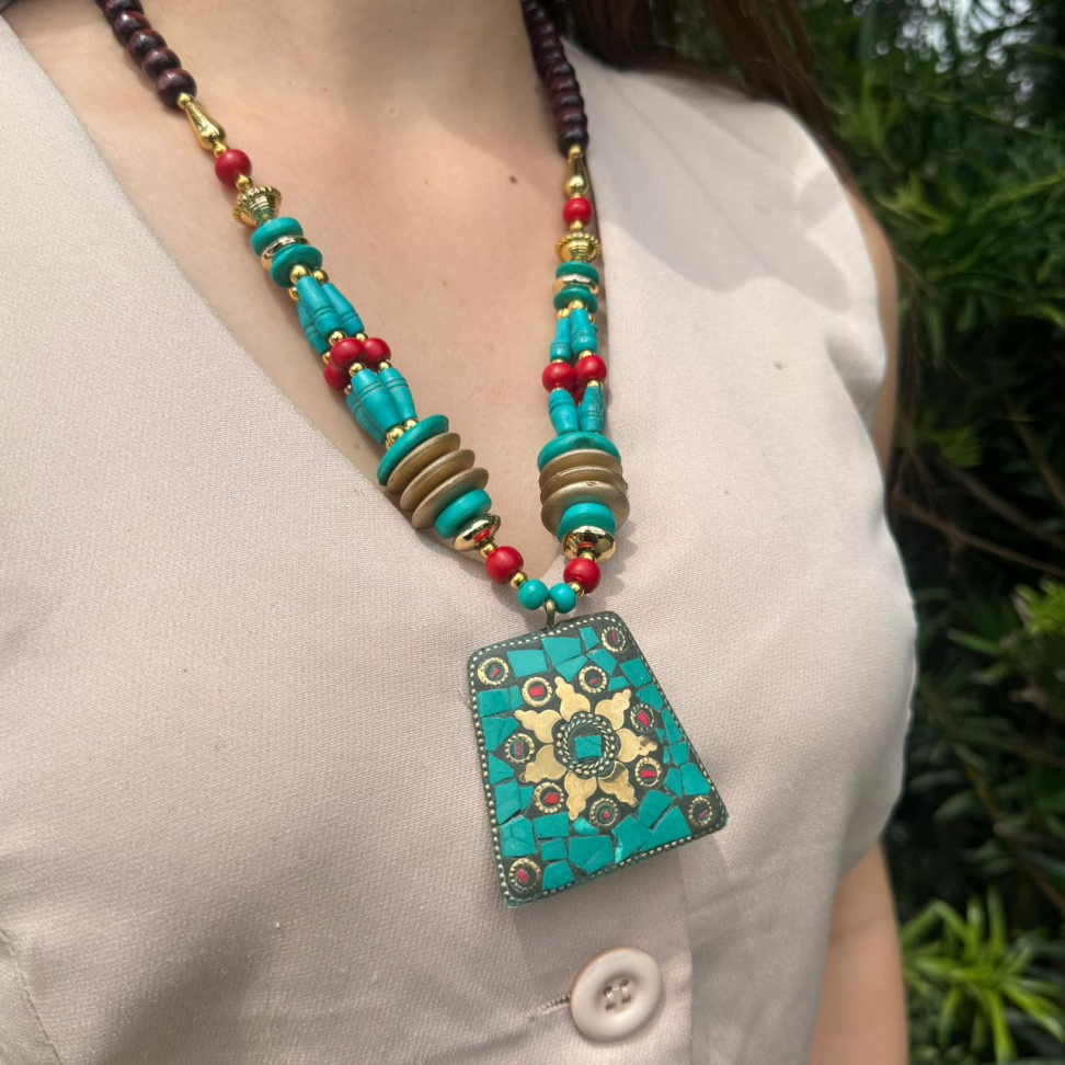 Colar Indonésia Boho