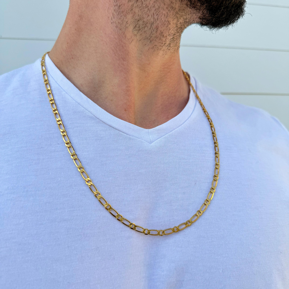 Colar Masculino 60cm Elo 1x1 Petit