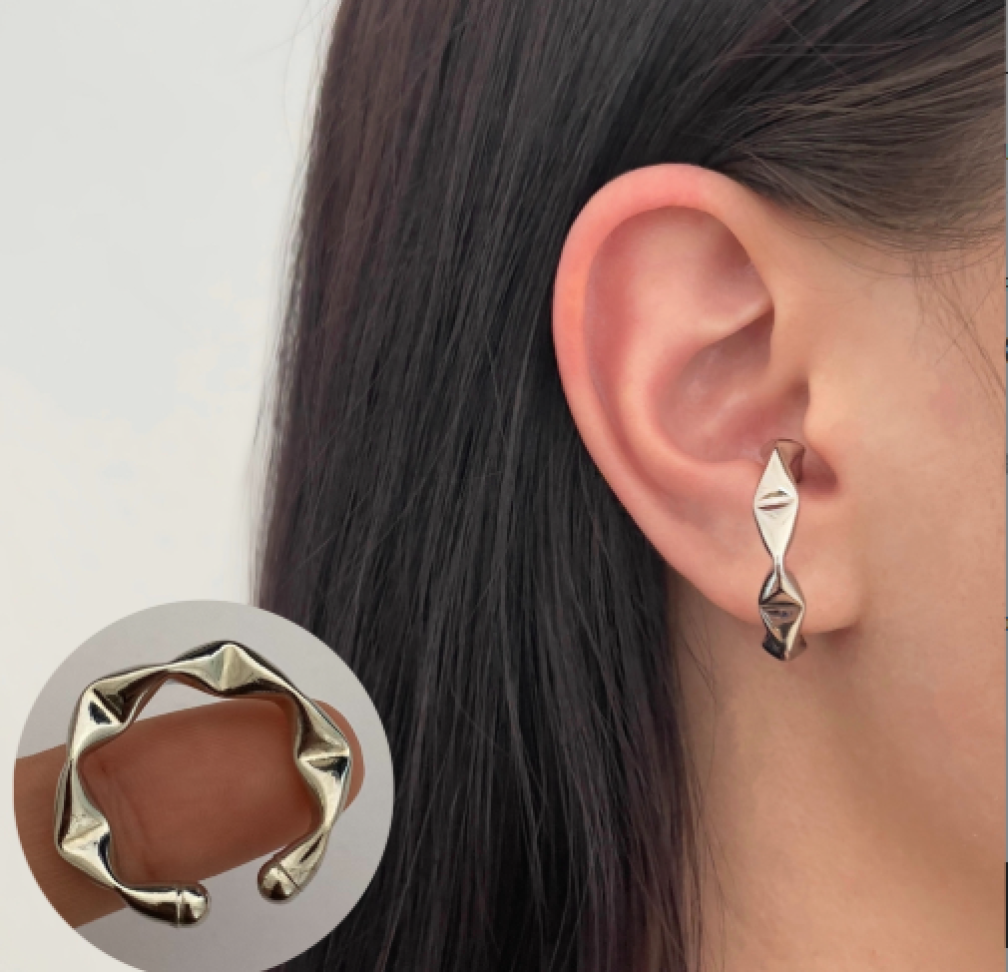 Piercing Fake Earhook Orgânico