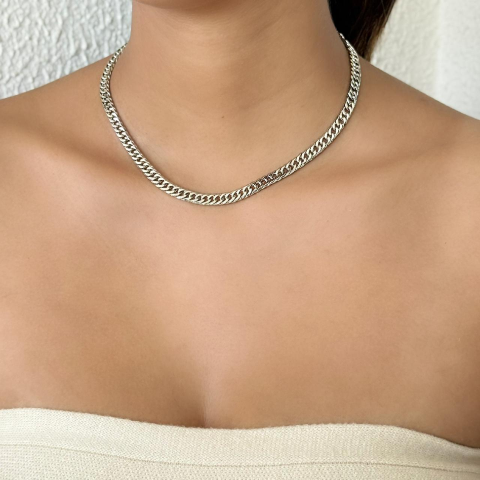 Colar Choker Trançada