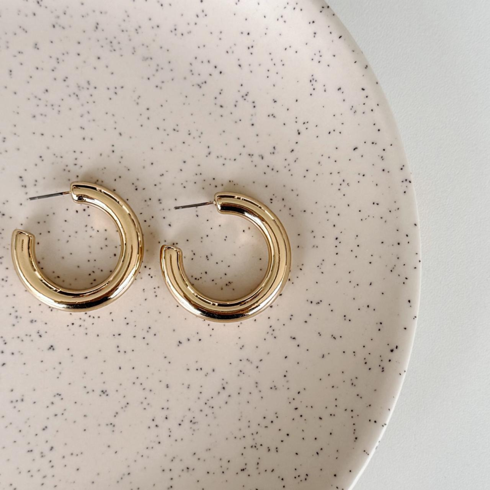 Brinco Argola Bold | 22mm - #3