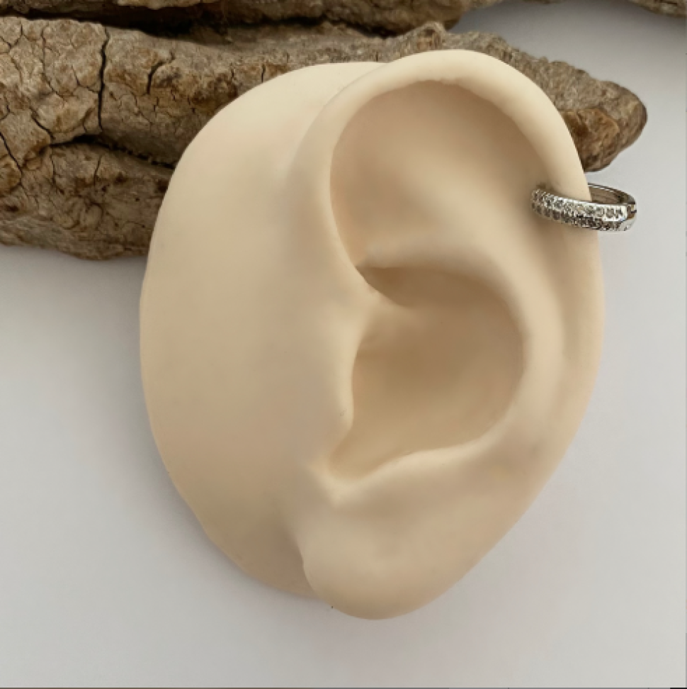 Piercing Argola Click Riviera Dupla