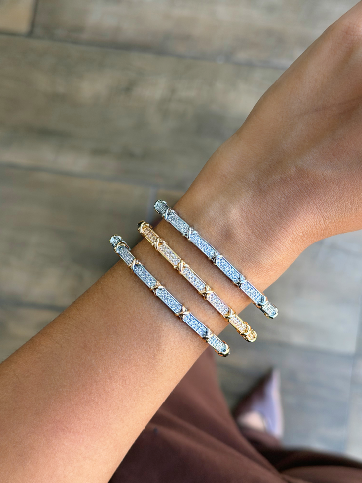Bracelete Inspiração TF Micro Zircônias