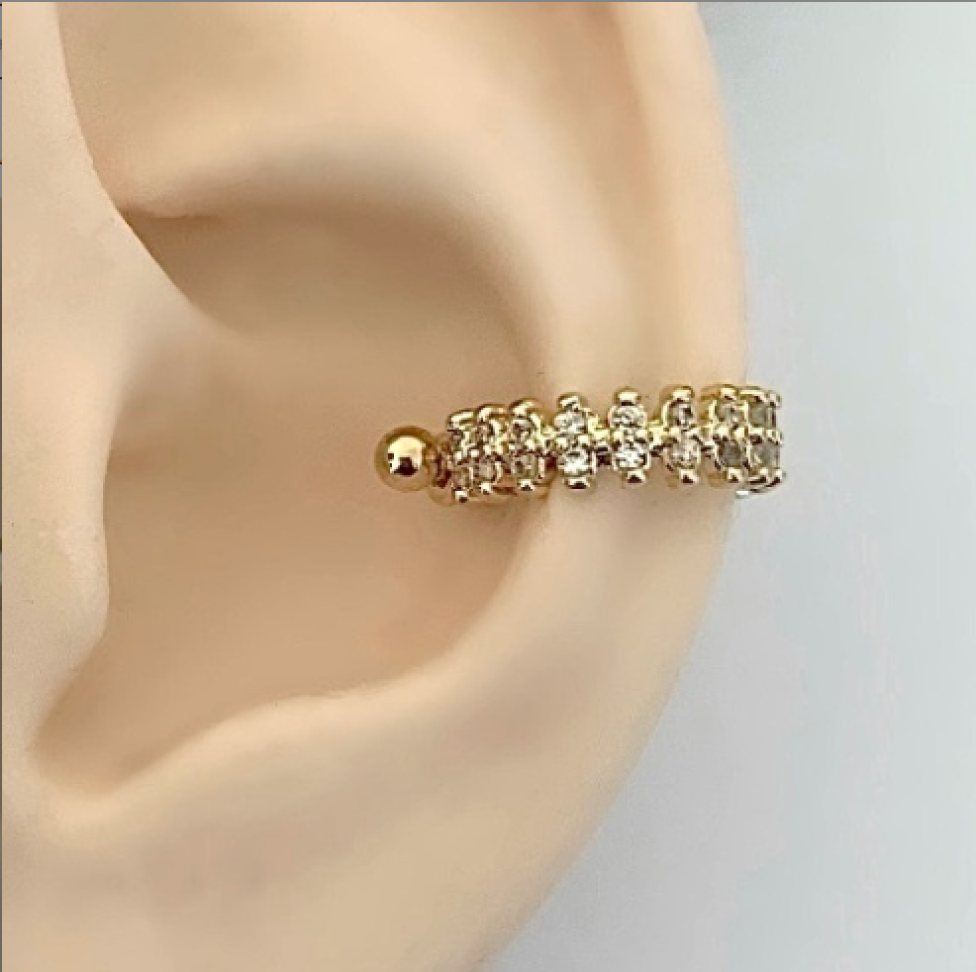 Piercing Conch Dupla Navete