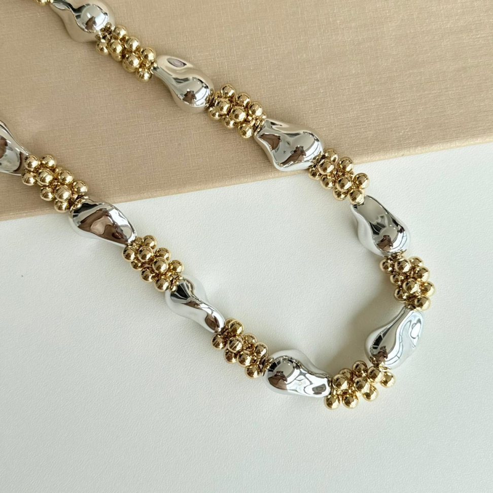 Colar Multi Gotas Orgânicas - #3
