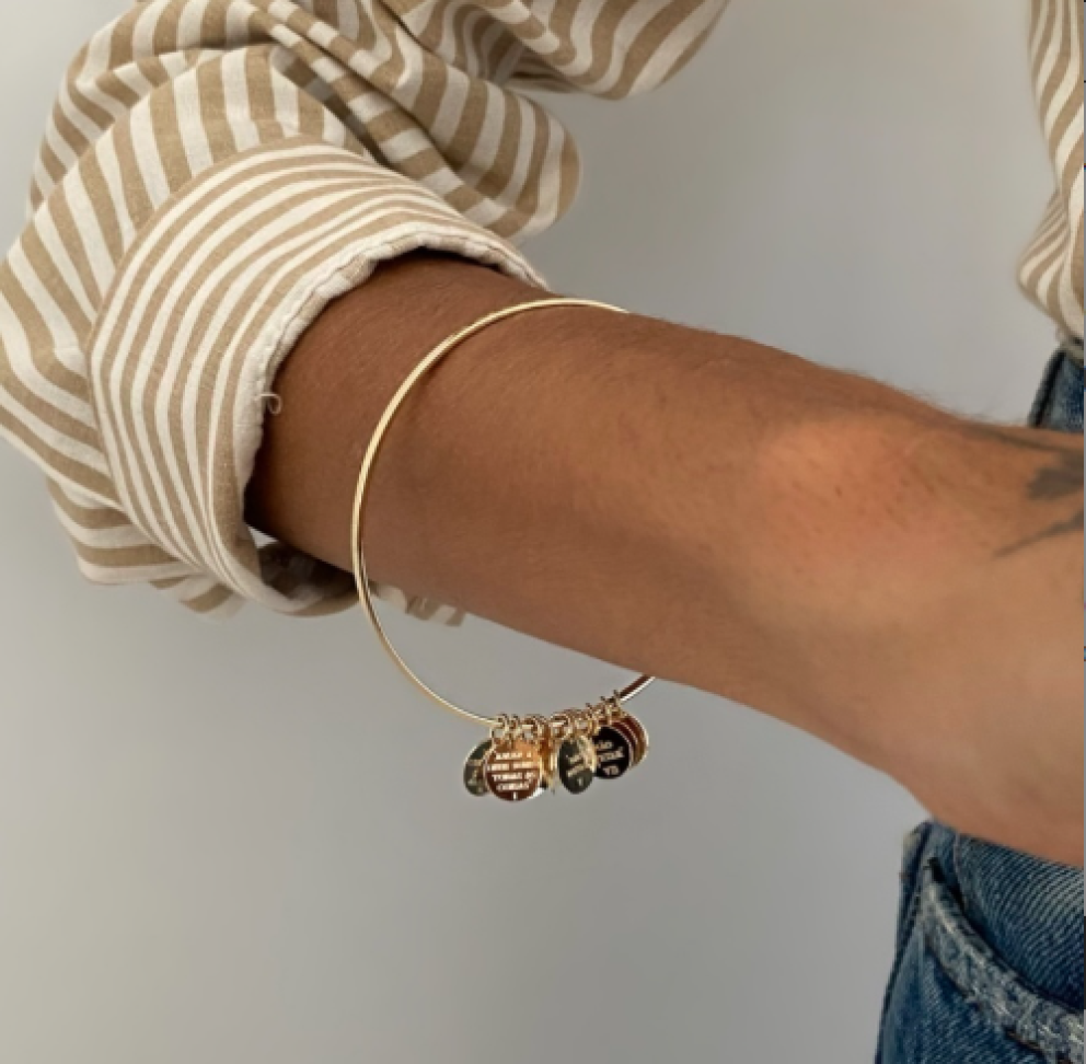 Bracelete Medalhas 10 Mandamentos