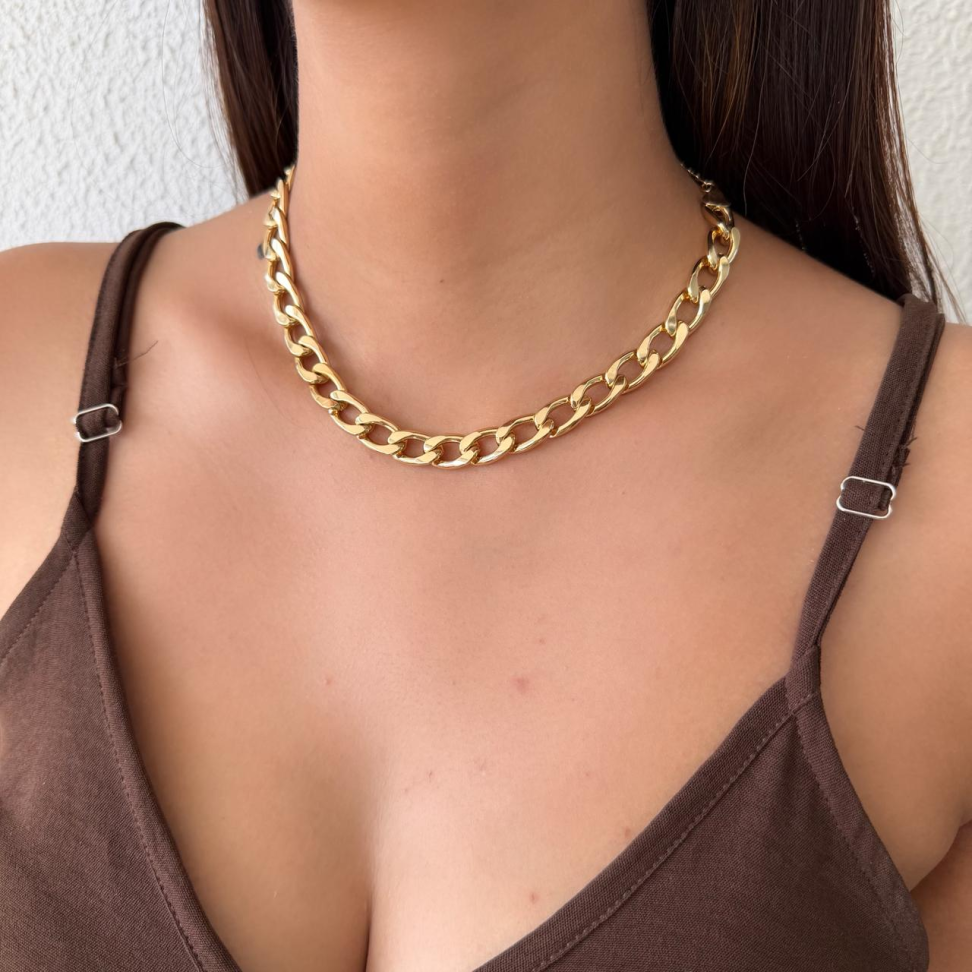 Colar Choker Elo Grumet