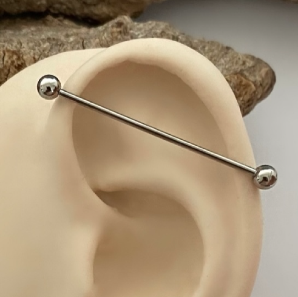 Piercing Transversal Básico | Titânio