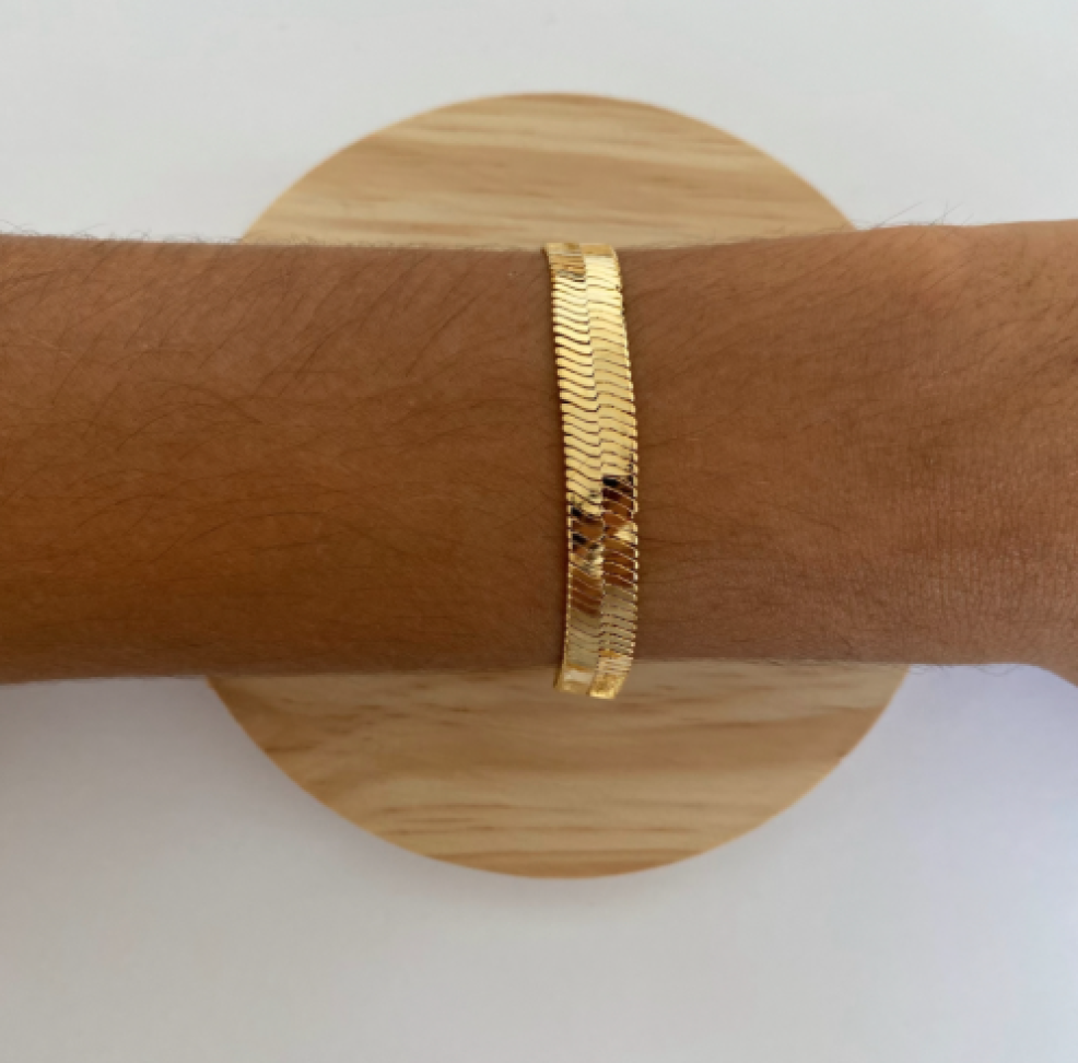 Pulseira Fita Diamantada Maxi