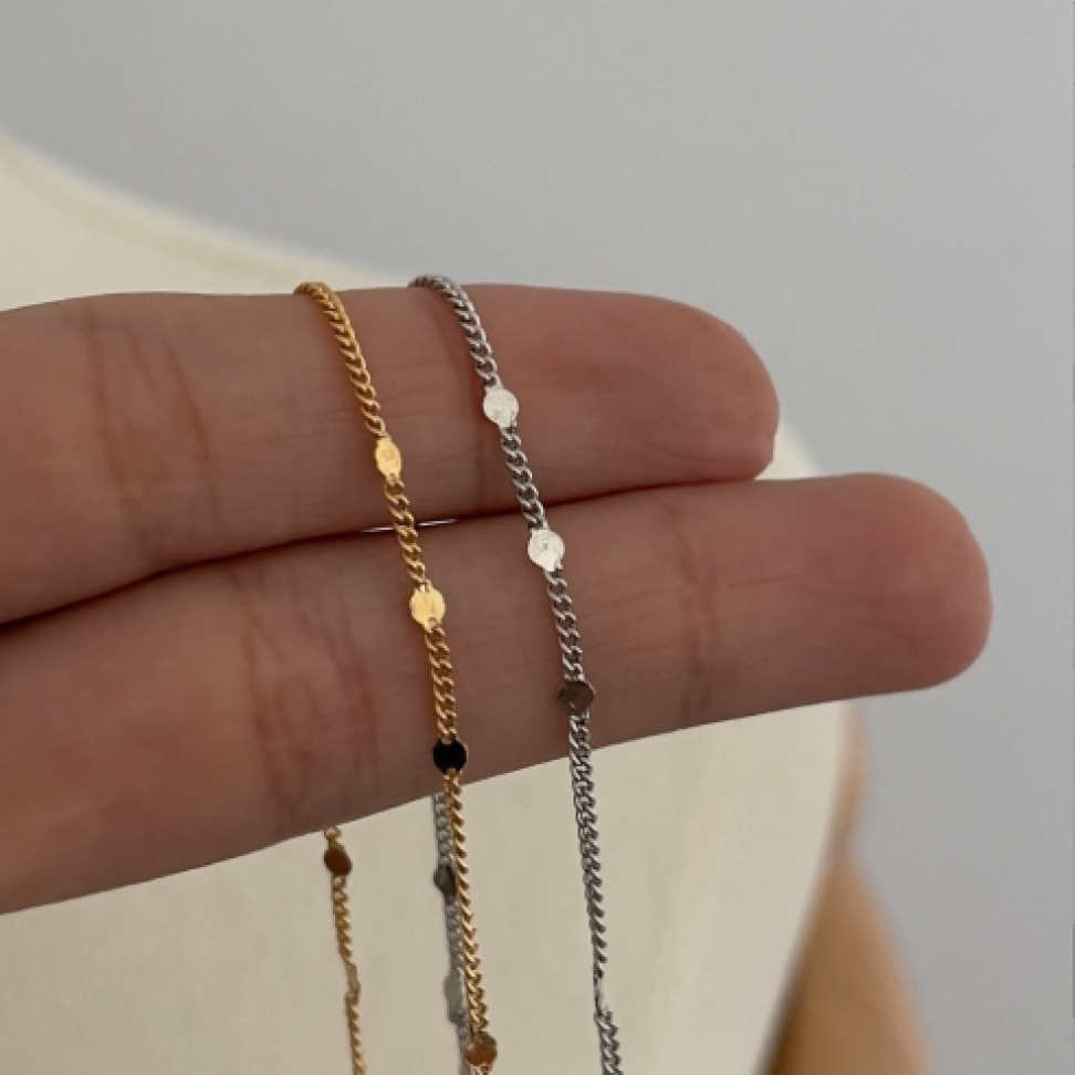 Colar Choker Estamparia Círculos
