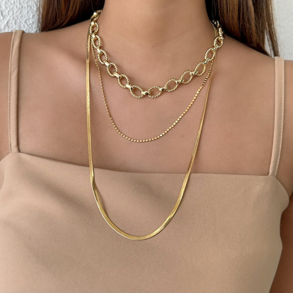 Colar Fita Diamantada | 60cm