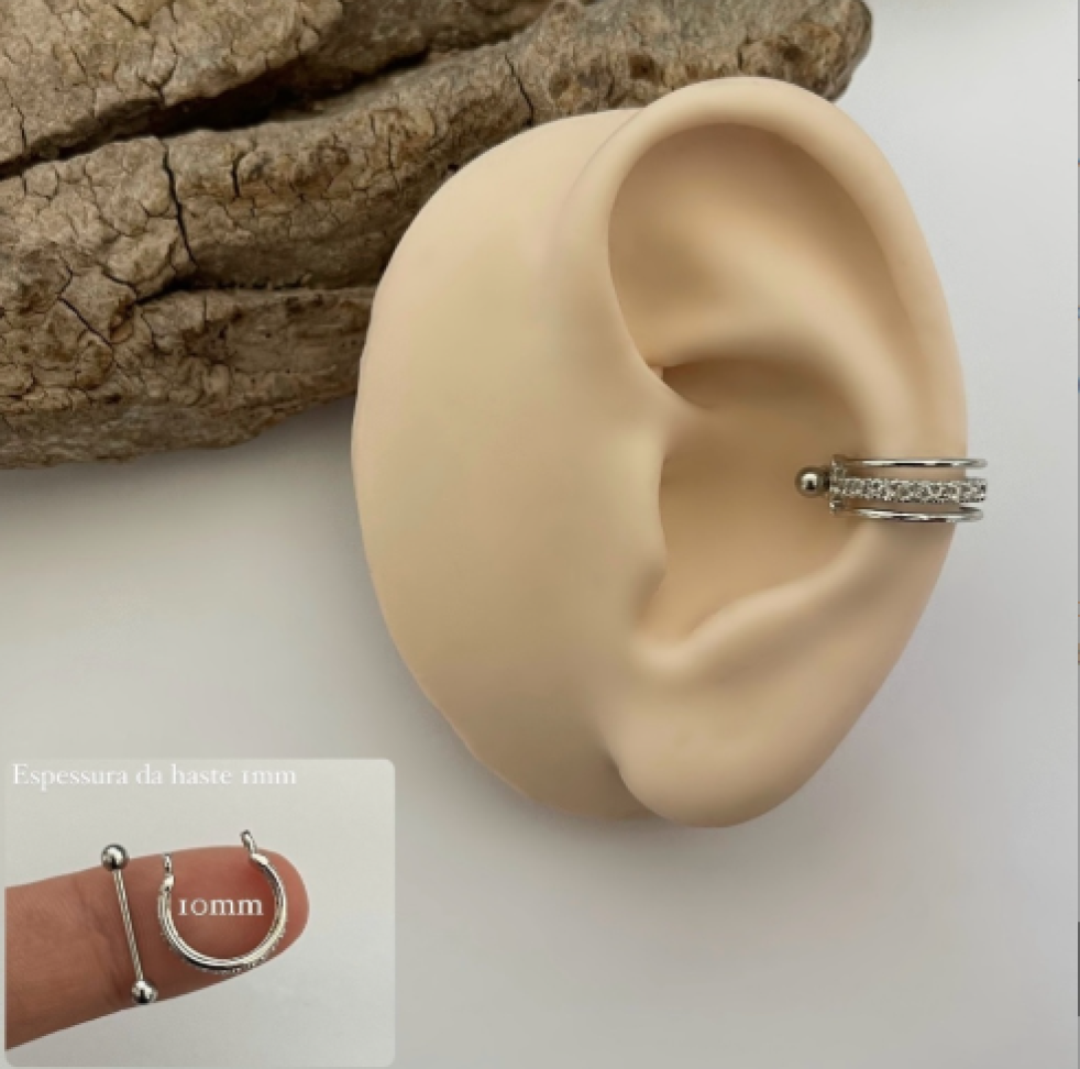Piercing Conch Triplo - #4