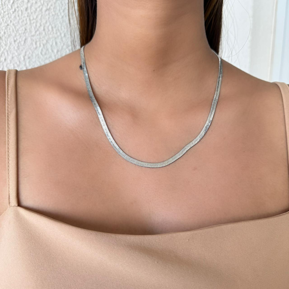 Colar Fita Diamantada | 50cm