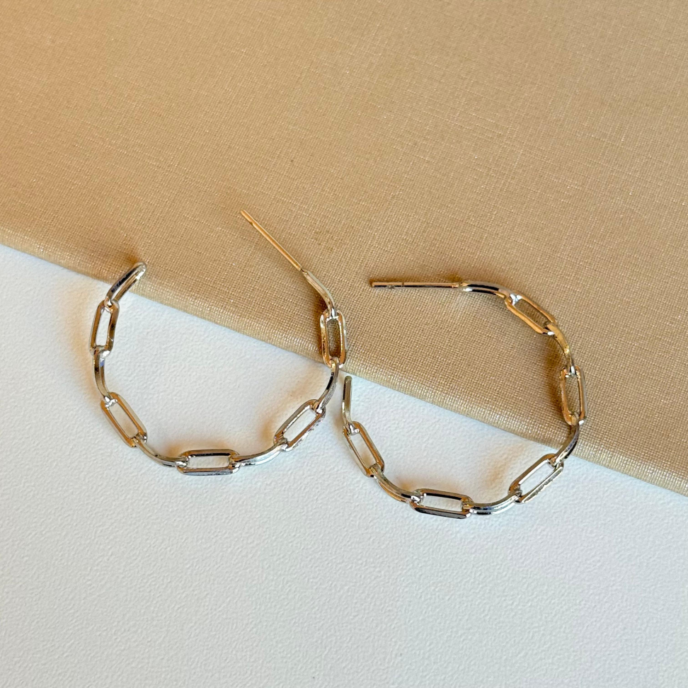 Brinco Argola Elo Cartier