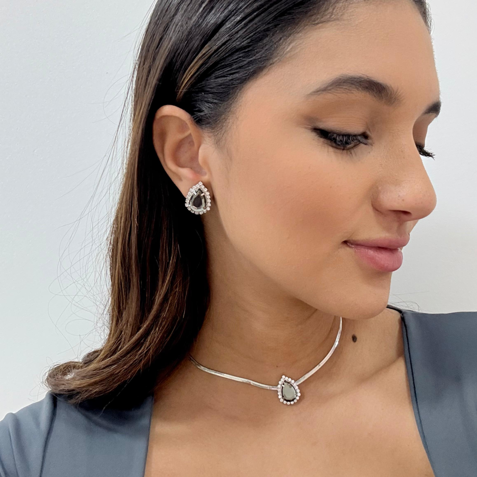 Conjunto Gota Volta Cravejada