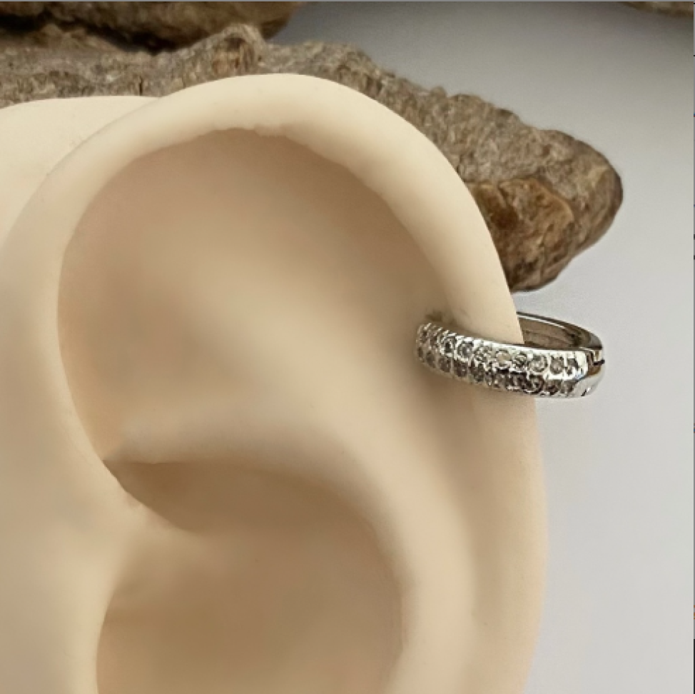 Piercing Argola Click Riviera Dupla