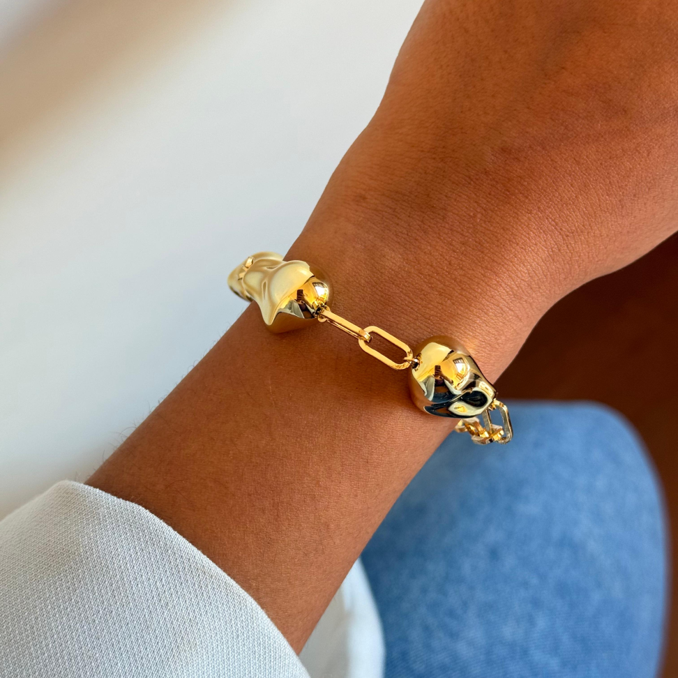 Pulseira Gotas Orgânicas