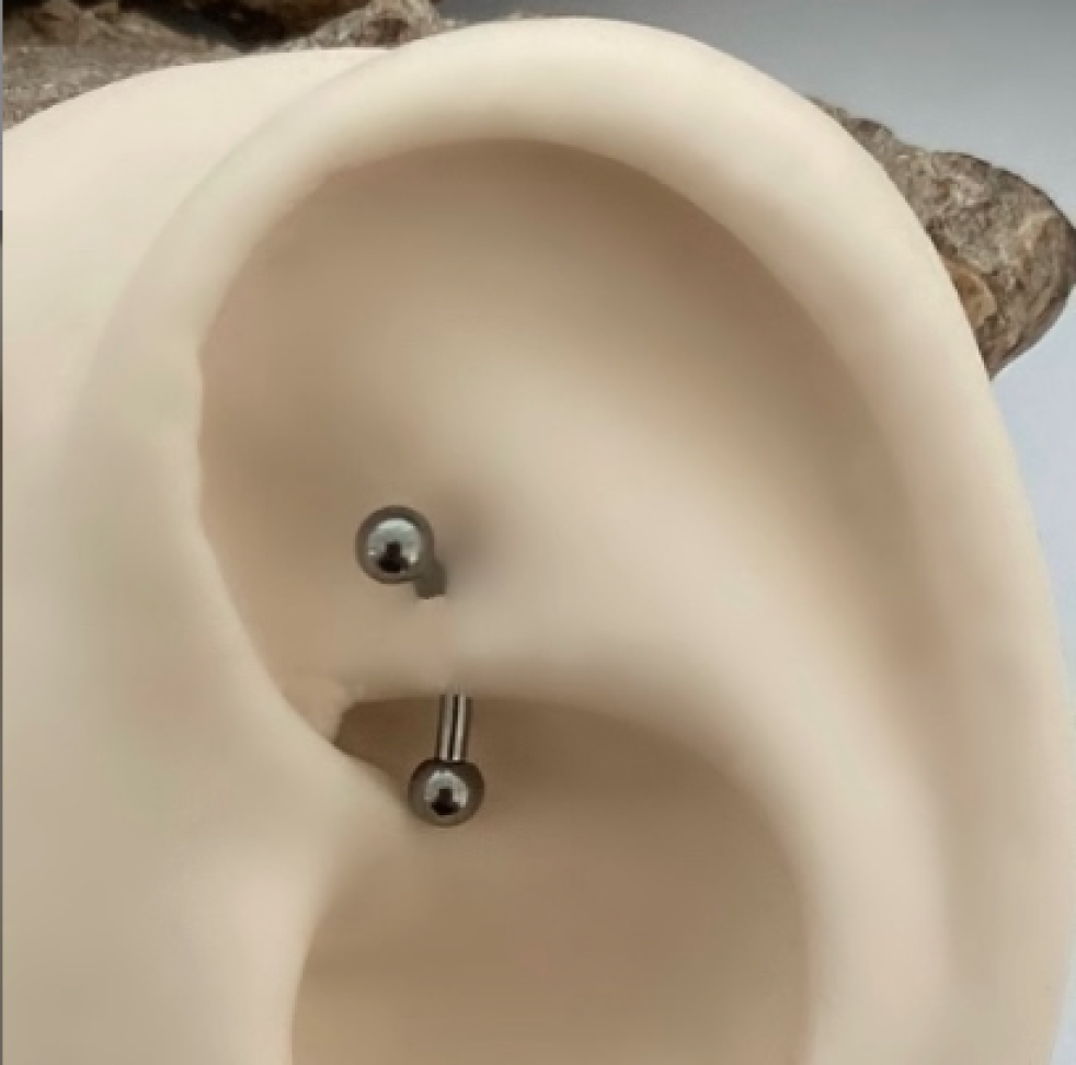 Piercing Barbell Simples | Titânio