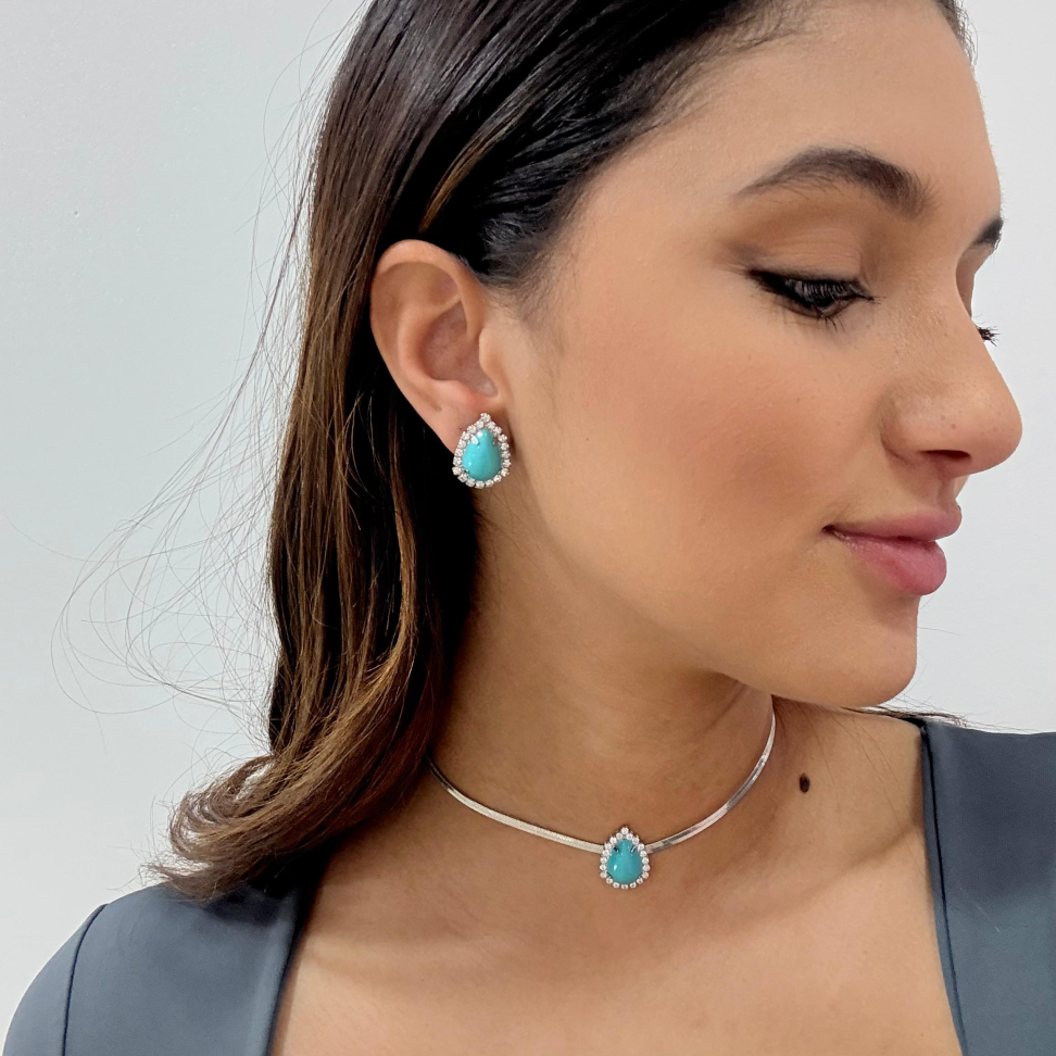 Conjunto Gota Volta Cravejada