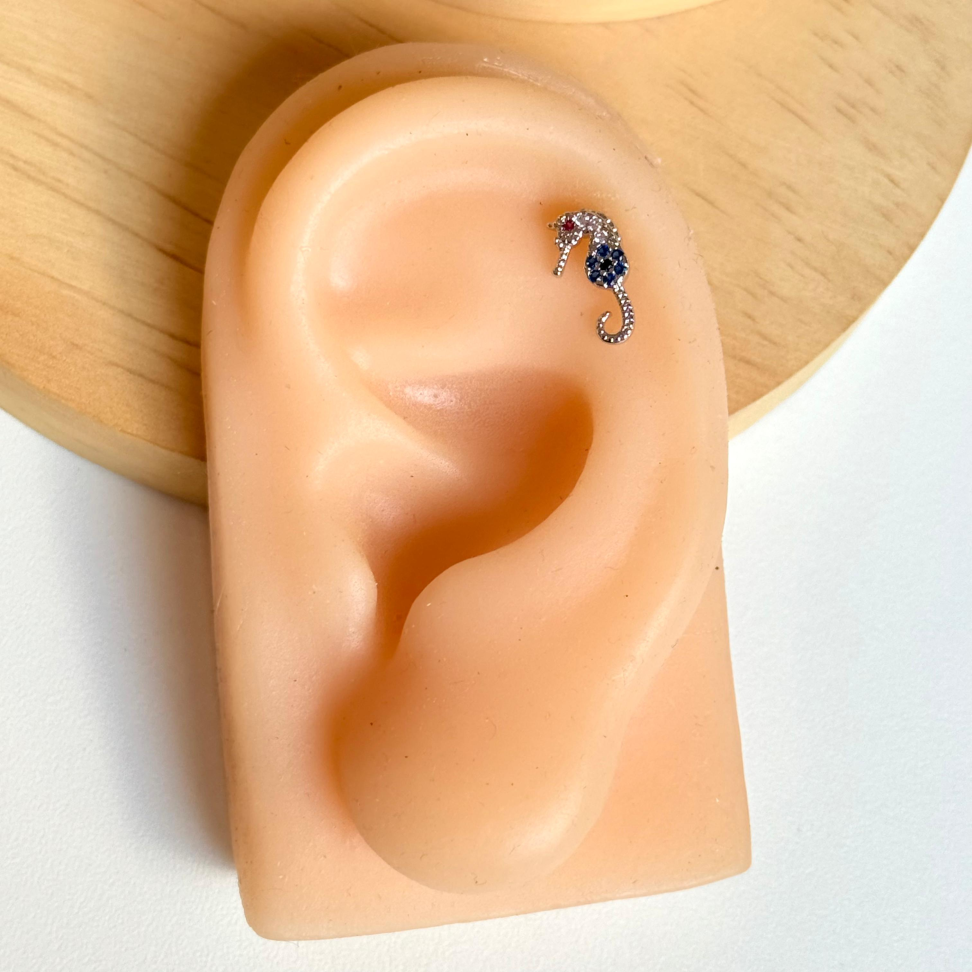 Piercing Cavalo Marinho
