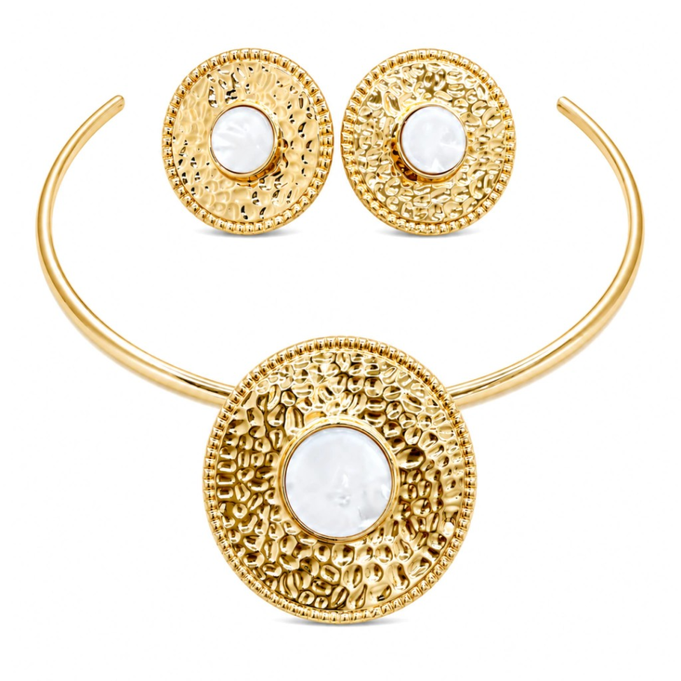 Conjunto Aro Chapa & Perolado