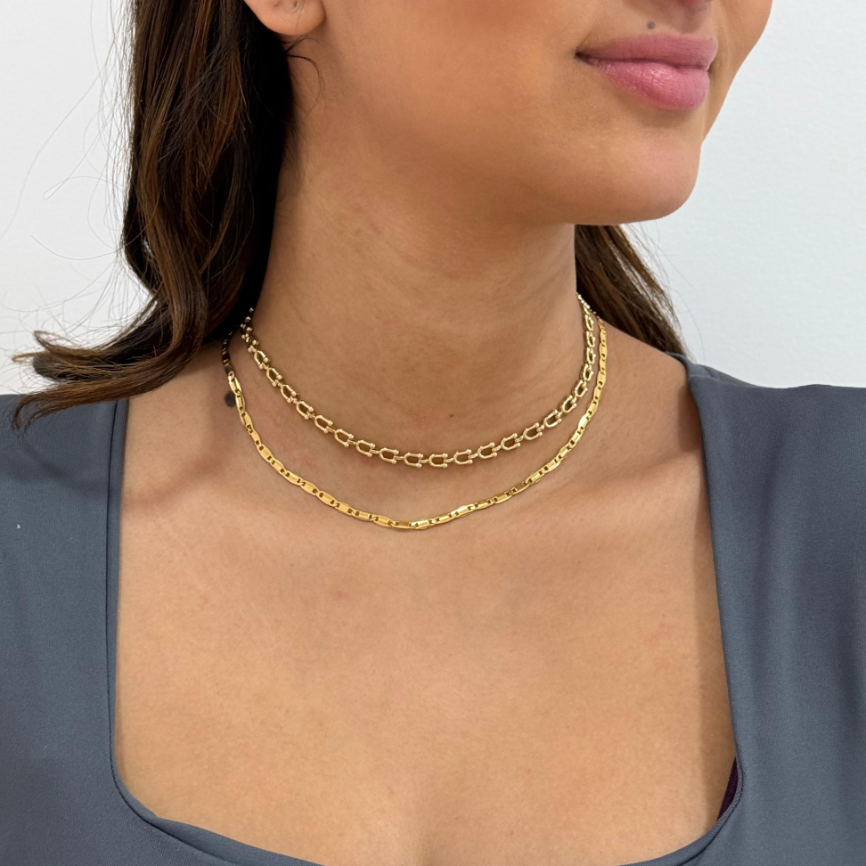 Colar Choker Elo Marine