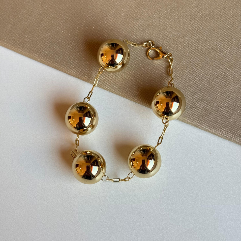 Pulseira Esferas Maxi