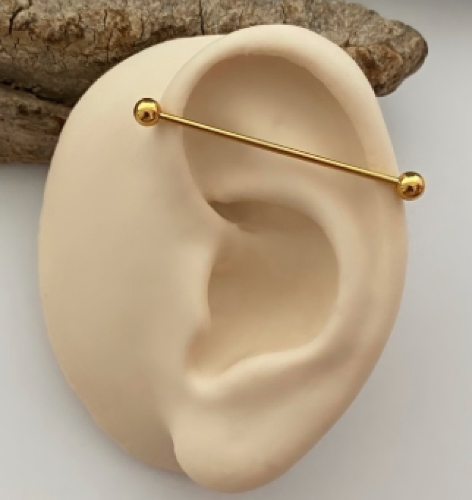 Piercing Transversal Básico | Titânio