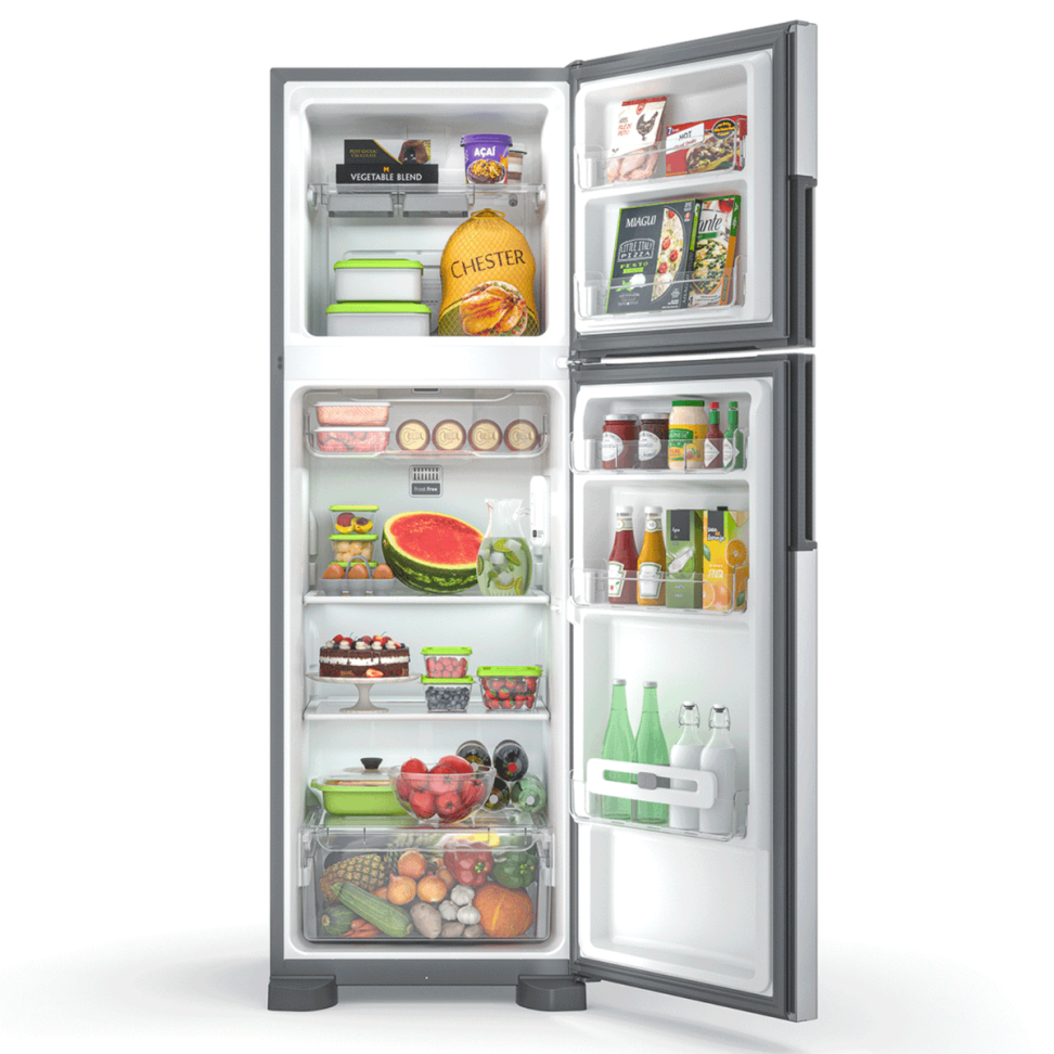 REFRIGERADOR CONSUL CRM44AK F.FREE 386L INOX 220V - #2