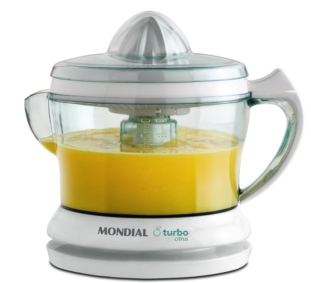 ESPREMEDOR DE FRUTAS TURBO CITRUS MONDIAL 25W COR: BRANCO - #2