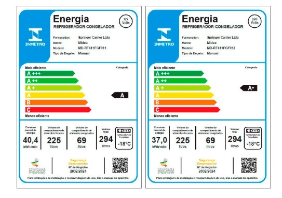 REFRIGERATOR MIDEA DUPLEX 294L CYCLE DEFROST - #2