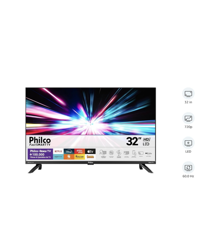 TV  32" LED PHILCO SMART - #2