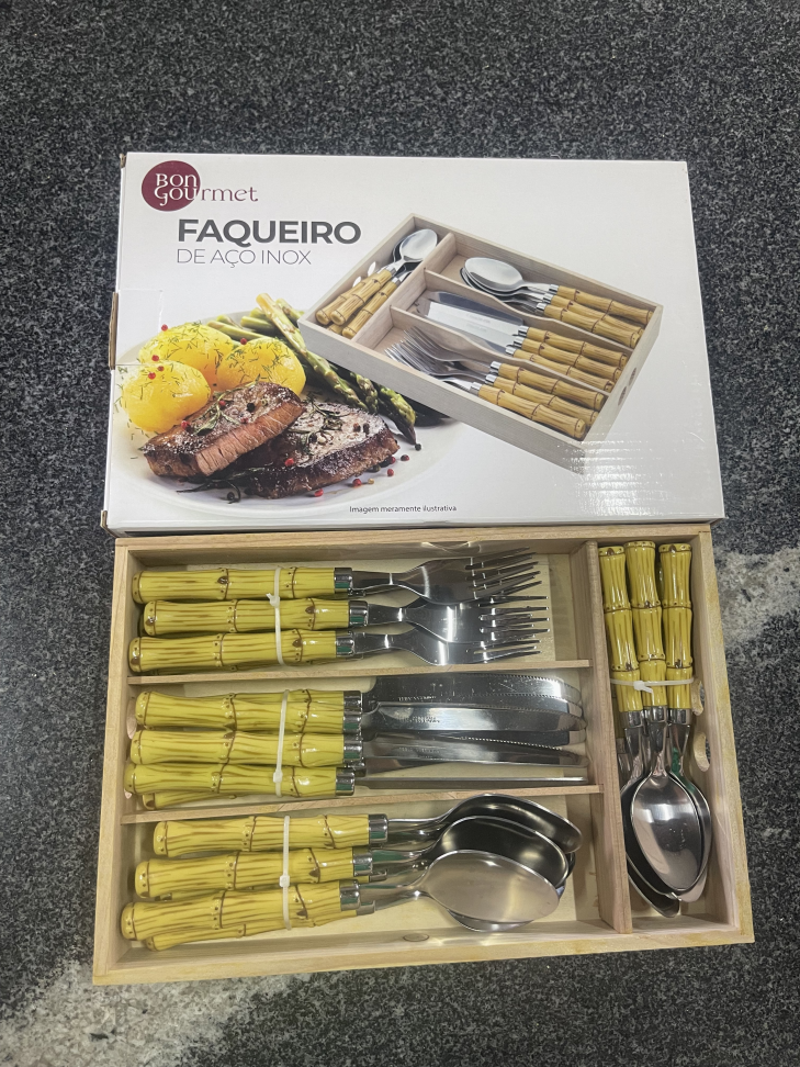 FAQUEIRO BAMBU WOLFF 24Pcs - #1