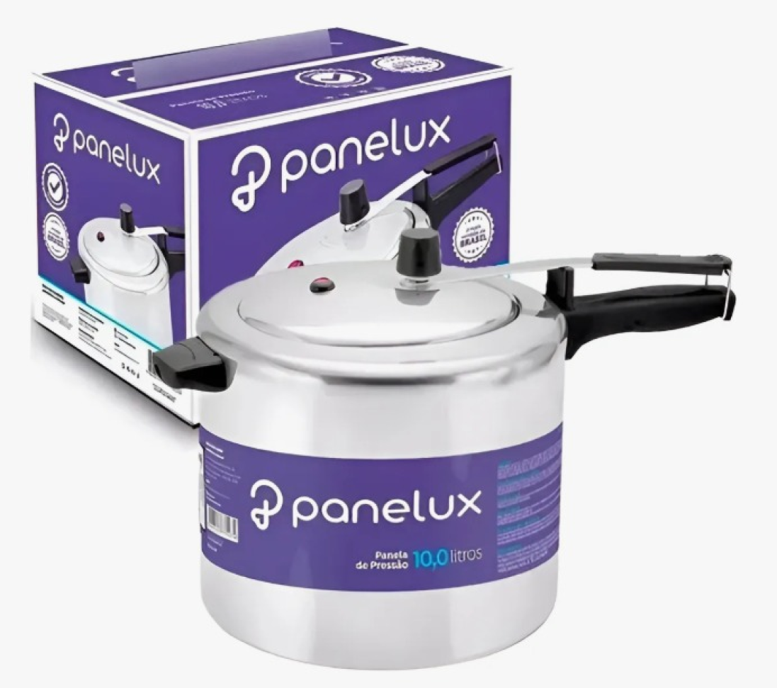 PANELA DE PRESSAO PANELUX 10L