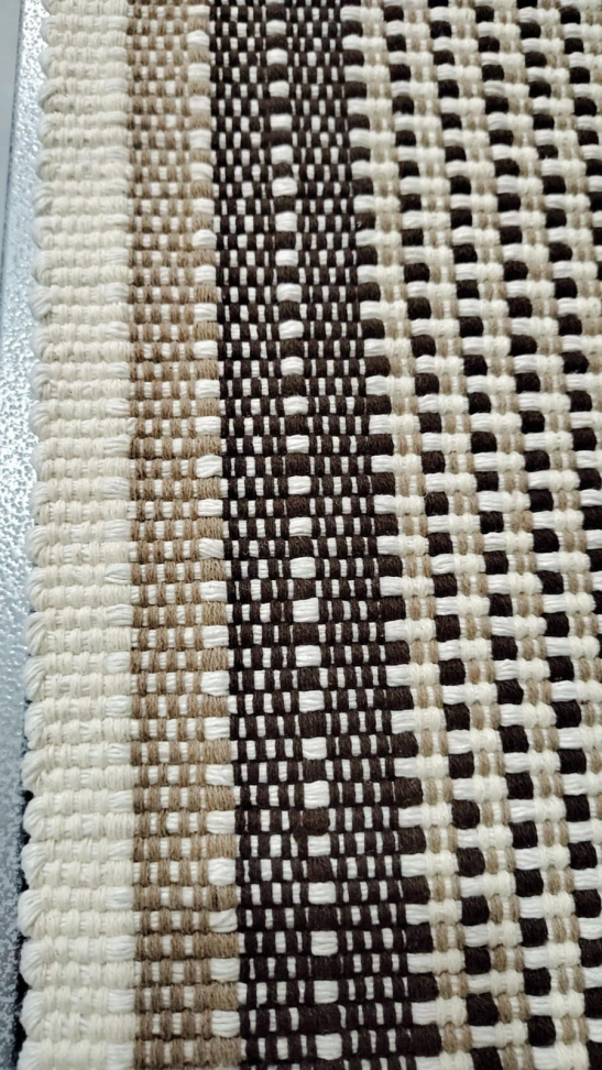 Jogo de passadeira Trama Imperial passadeira 1,6mt - tapetinho 0,80x0,50 - #2