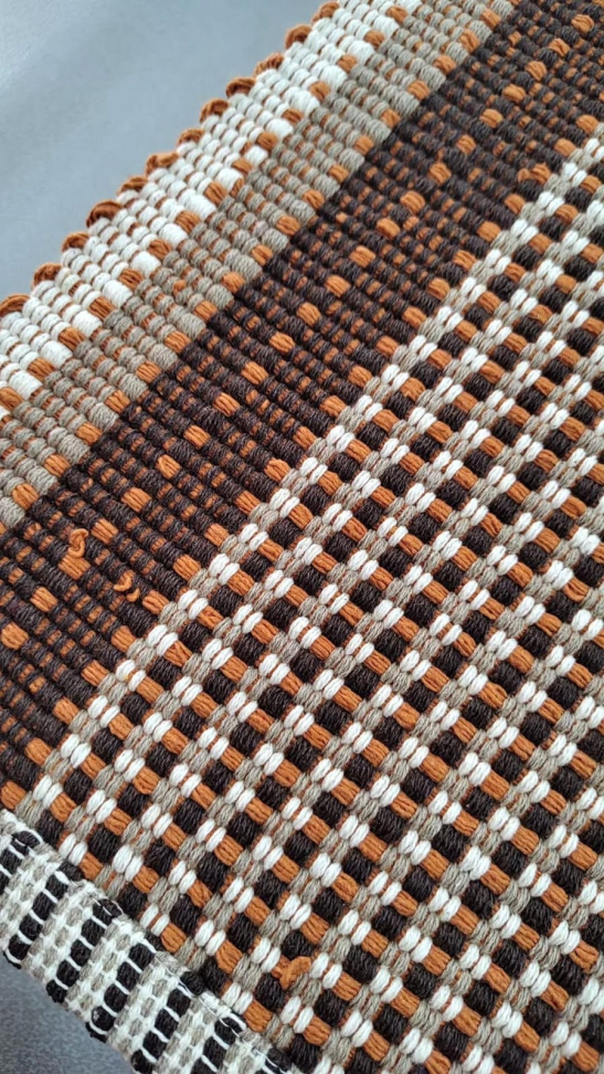 Tapete mini para banheiro Trama imperial 0,44x0,52 o par - #2