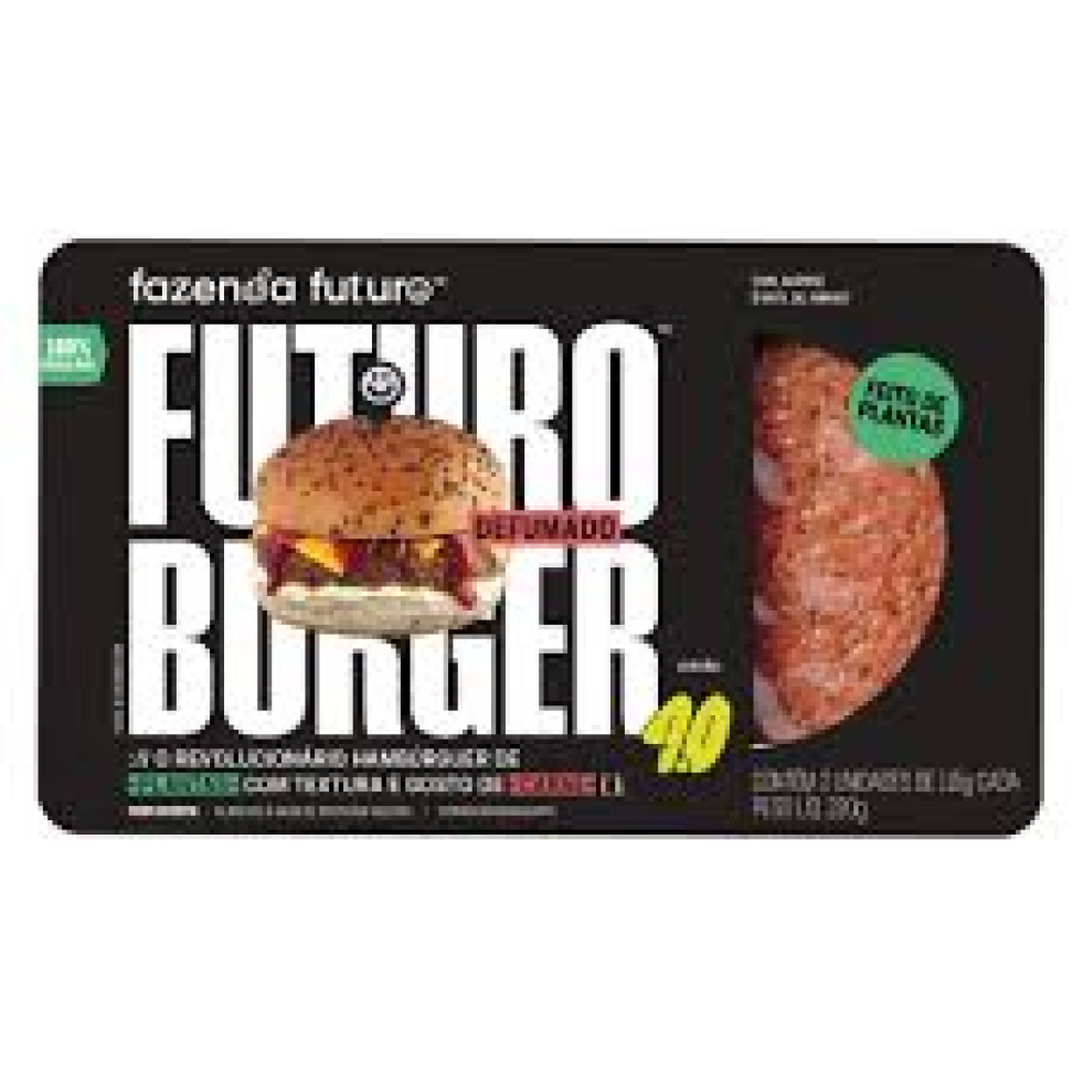 Hamburguer DEFUMADO FAZENDA FUTURO - 230G (2 UND) - #1