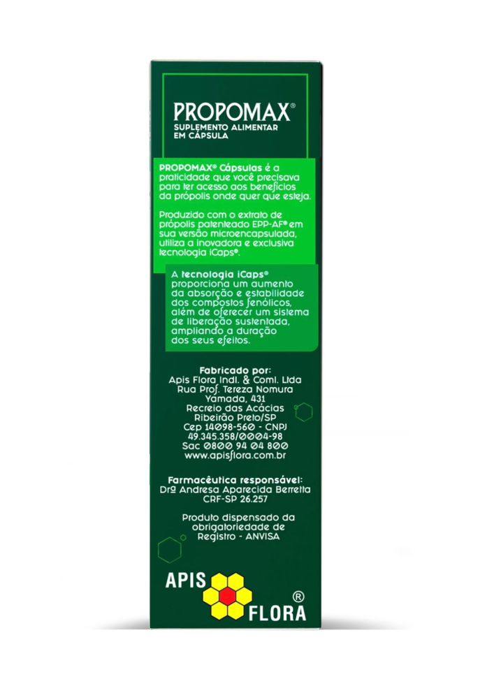 Extrato de Propolis VERDE 30 Caps - PROPOMAX - APIS FLORA - #1