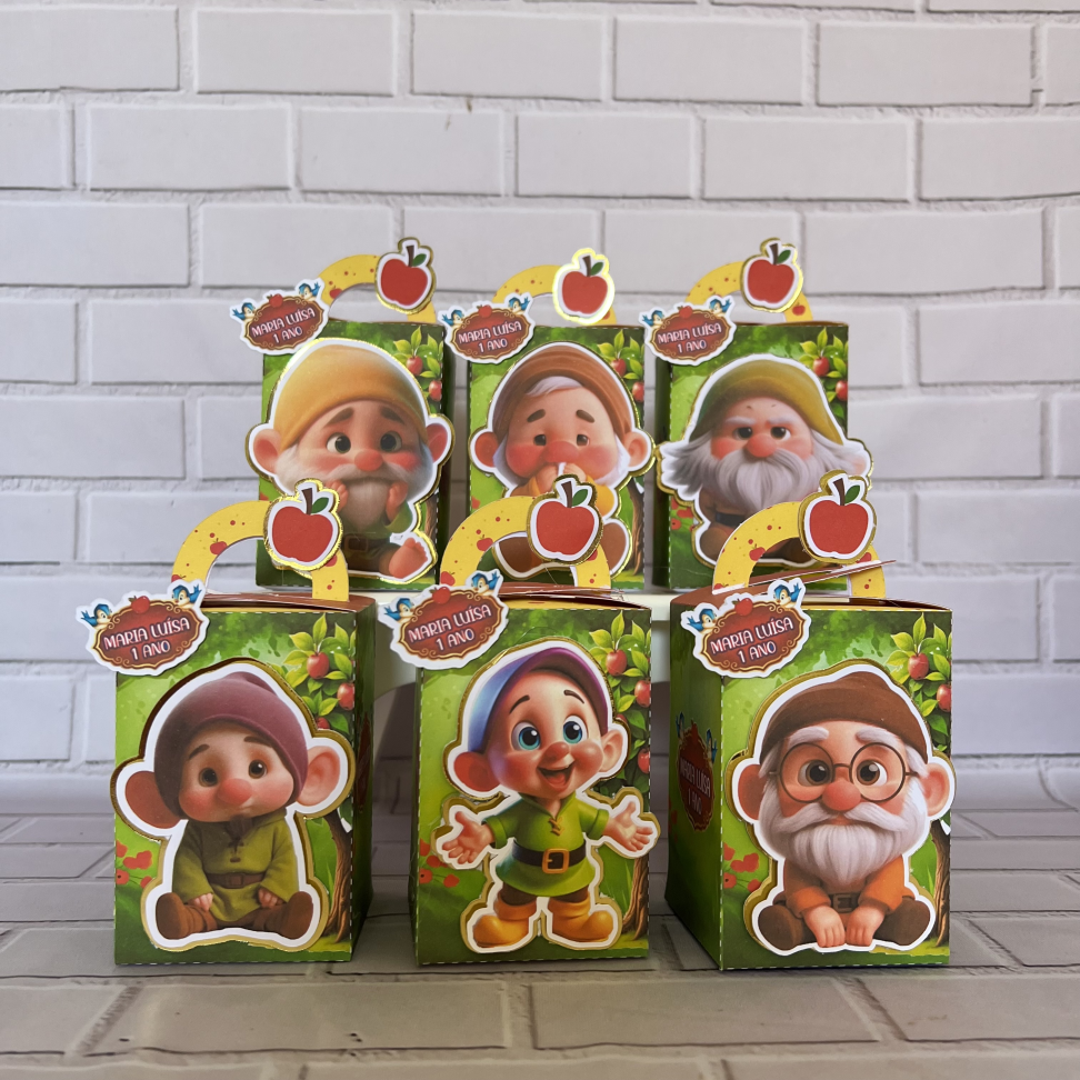 Kit Personalizado Clássico Tema Branca de Neve Baby - #2