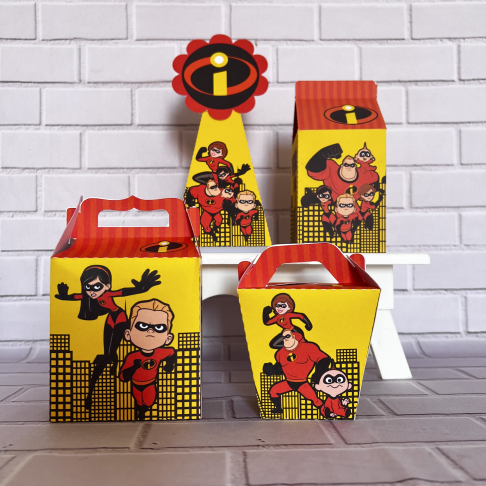 Kit Personalizados Básico Tema Os Incríveis - #2