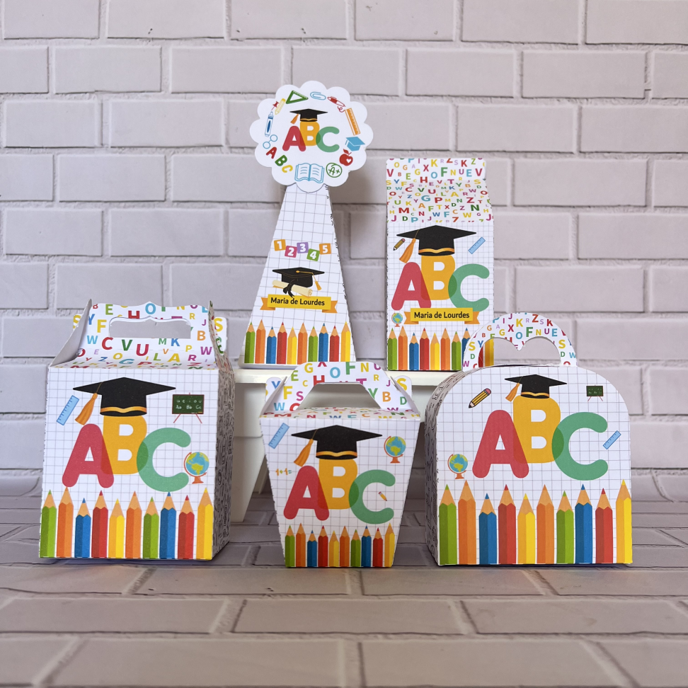 Kit Personalizados Básico Tema ABC - #2