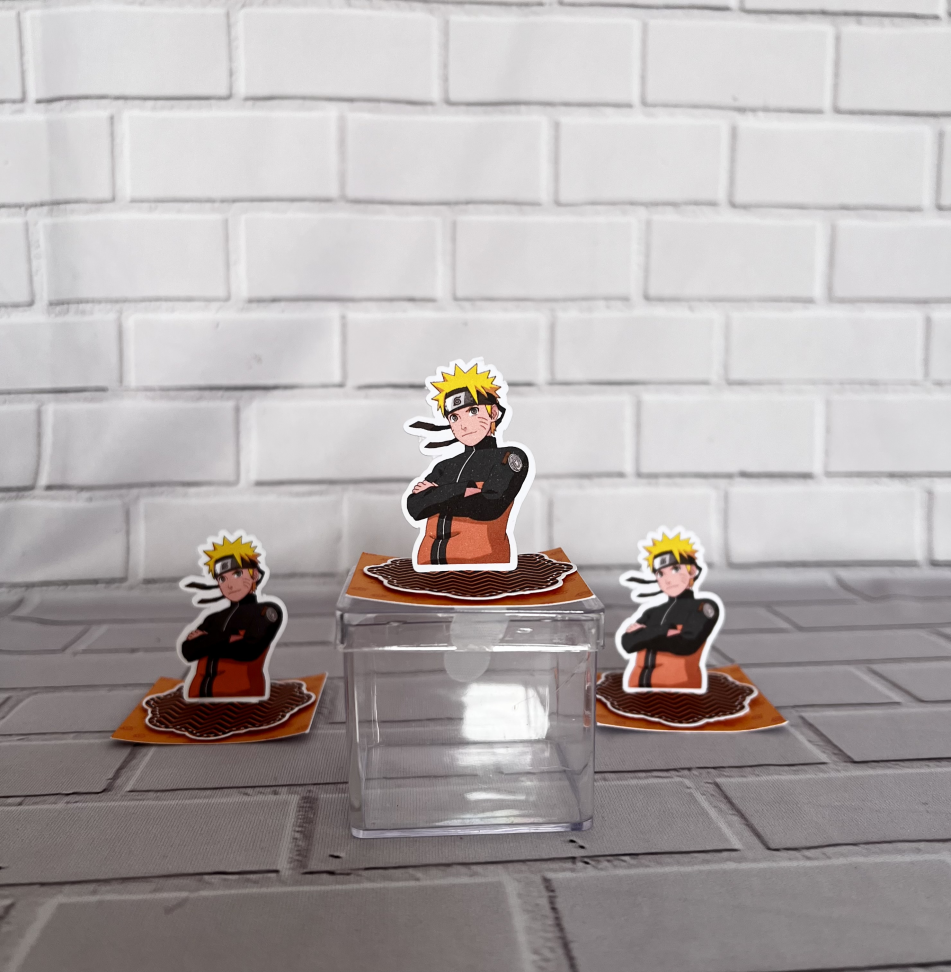 10 Apliques em Pé para Caixa Acrílica tamanho 5x5 FAZEMOS TODOS TEMAS - #3