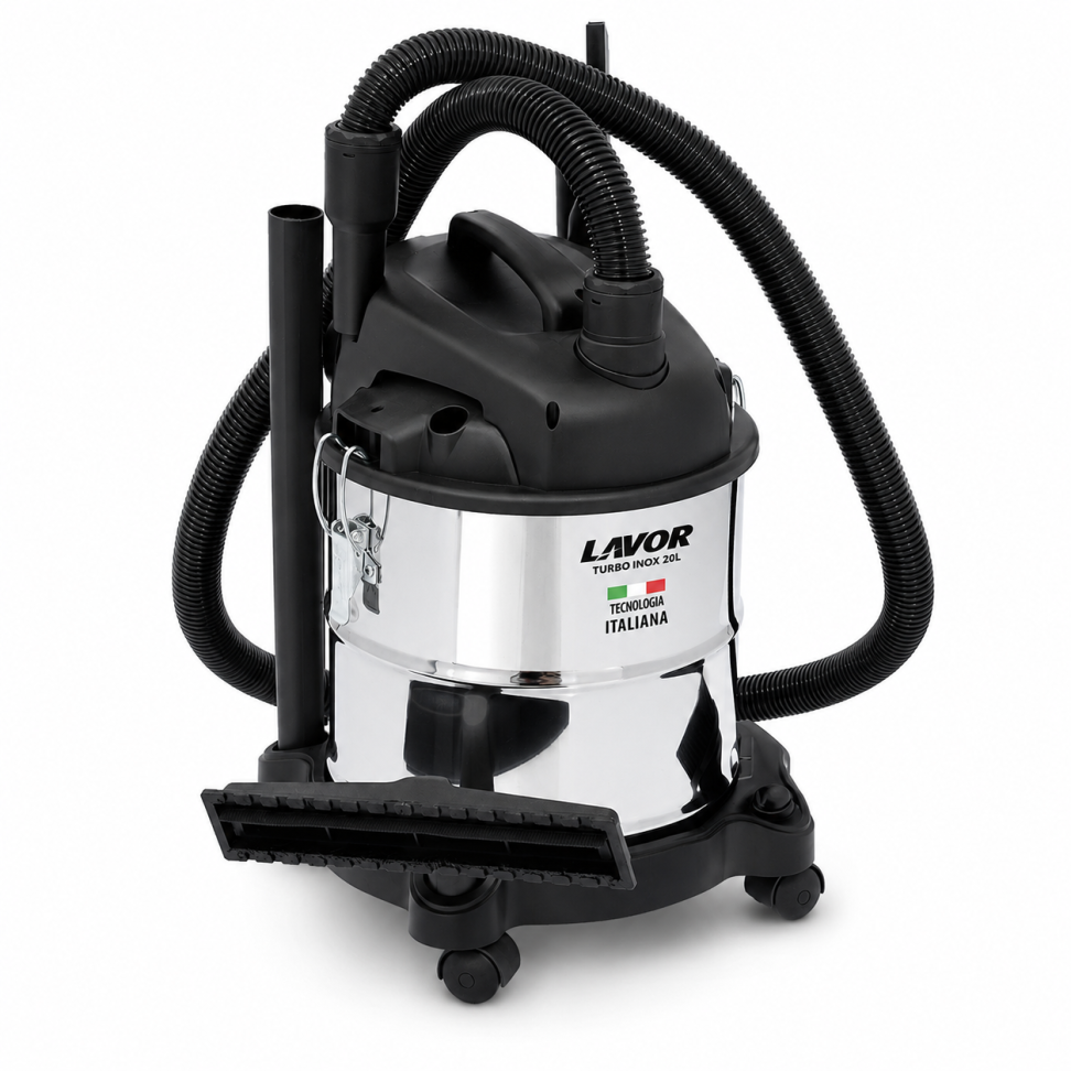 ASPIRADOR PO/LIQUIDO TURBO INOX 20L 127V-60HZ  LAVOR