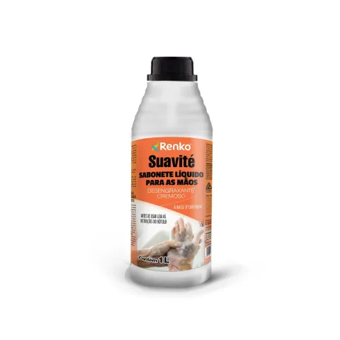 Suavité Desengraxante Orange Sabonete Cremoso para Mãos 1L - Renko